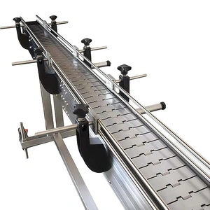 Пластинчато-цепной конвейер с цепью из нержавеющей стали