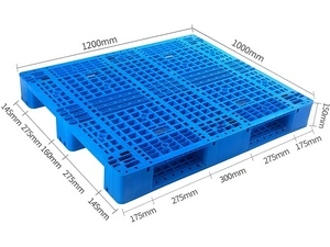 Пластиковый поддон с тремя продольными направляющими (трехползунковый)