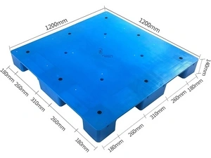 Пластиковые паллеты на 9-ти ножках