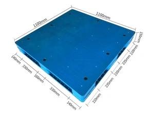 Двухнастильные пластиковые паллеты